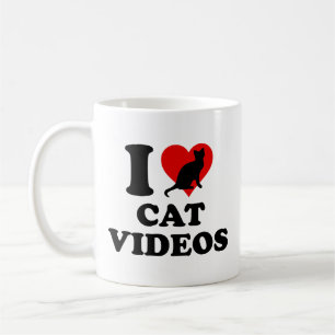 I Love Cat Videos Coffee Mug