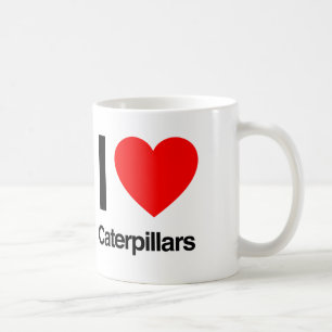 i love caterpillars. coffee mug