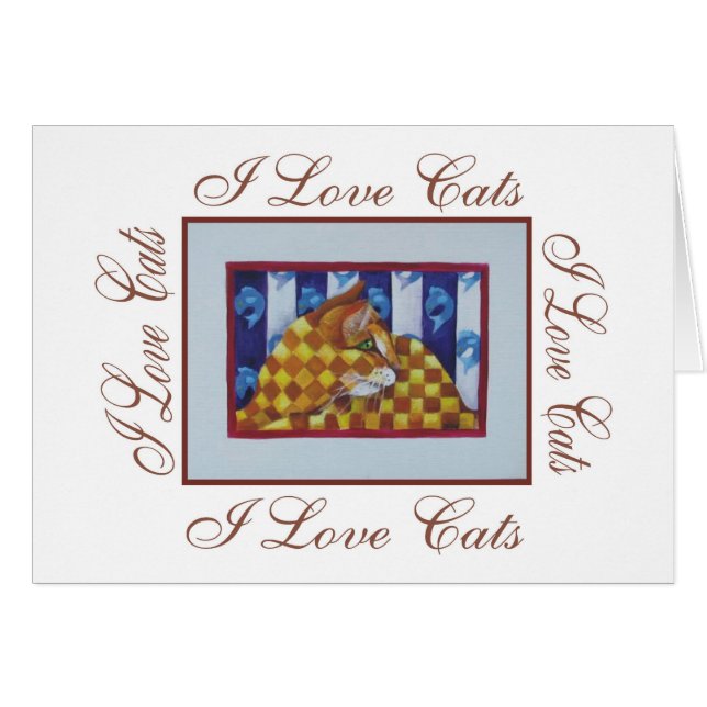 i love cats (Front Horizontal)