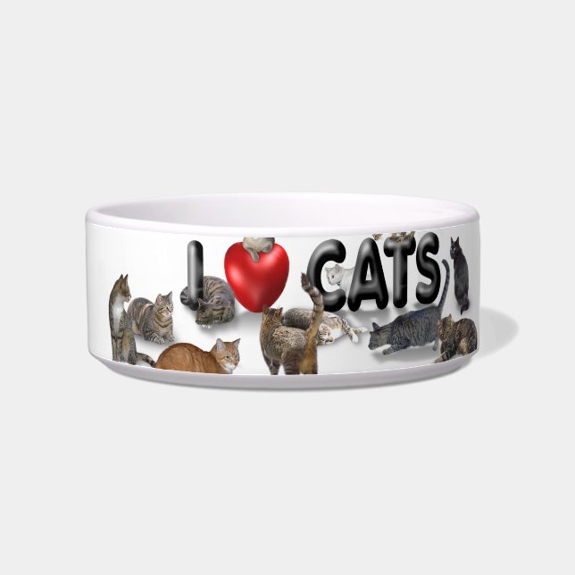 I love Cats Bowl (Left)