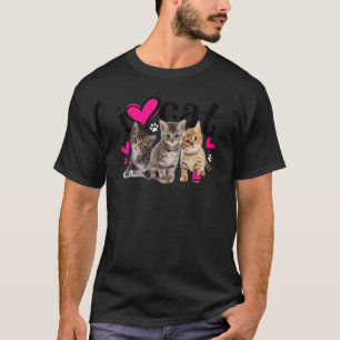 I Love Cats Cat I love Kittens T-Shirt