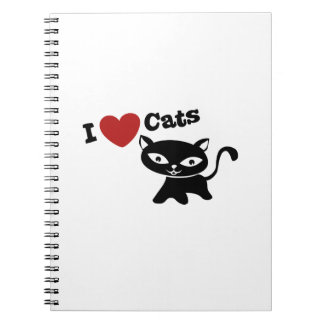 I love cats notebook