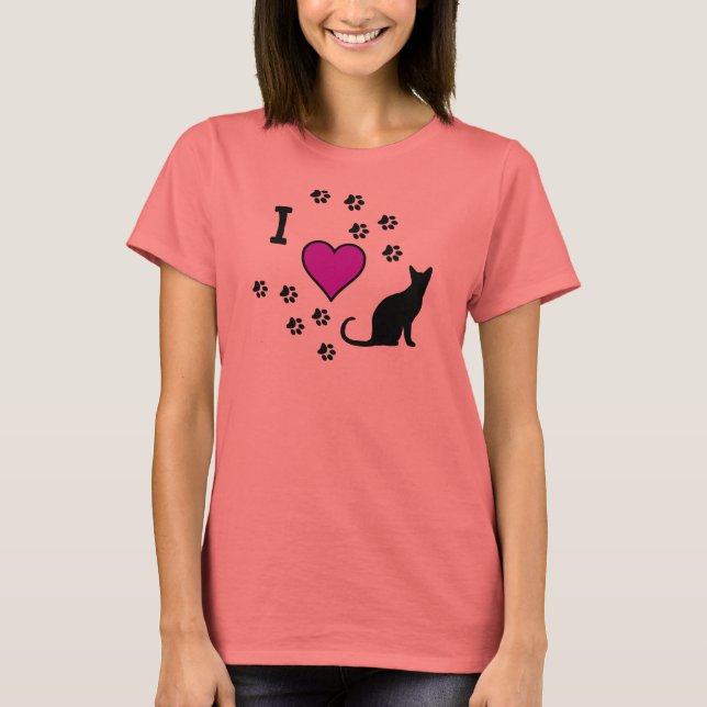 I Love Cats Shirt (Front)