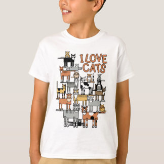 I LOVE CATS T-Shirt