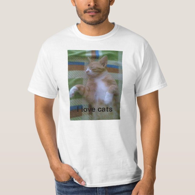 I love cats T-Shirt (Front)