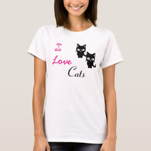"I Love Cats" Women's Hanes Nano T-Shirt