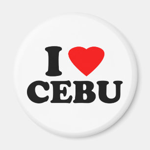 I Love Cebu Magnet