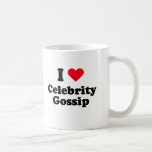 I love celebrity gossip coffee mug