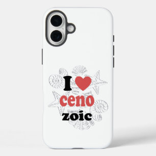 I love Cenozoic funny quote for scientists iPhone 16 Plus Case