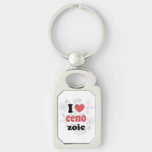 I love Cenozoic funny quote for scientists Key Ring