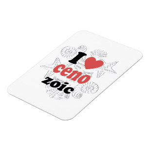 I love Cenozoic funny quote for scientists Magnet