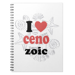 I love Cenozoic funny quote for scientists Notebook