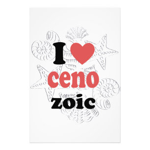 I love Cenozoic funny quote for scientists Photo Print