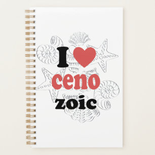 I love Cenozoic funny quote for scientists Planner