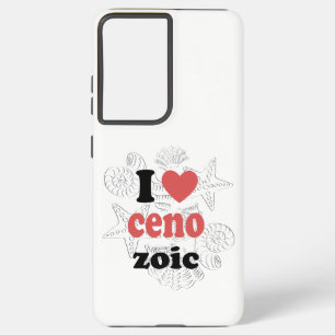 I love Cenozoic funny quote for scientists Samsung Galaxy Case