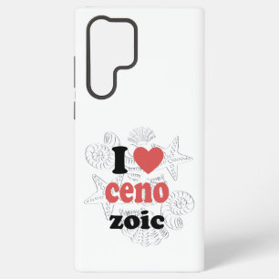 I love Cenozoic funny quote for scientists Samsung Galaxy Case