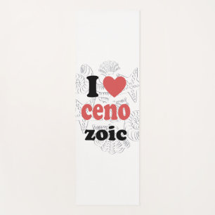I love Cenozoic funny quote for scientists Yoga Mat