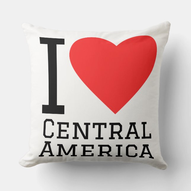 I love Central America  Cushion (Front)