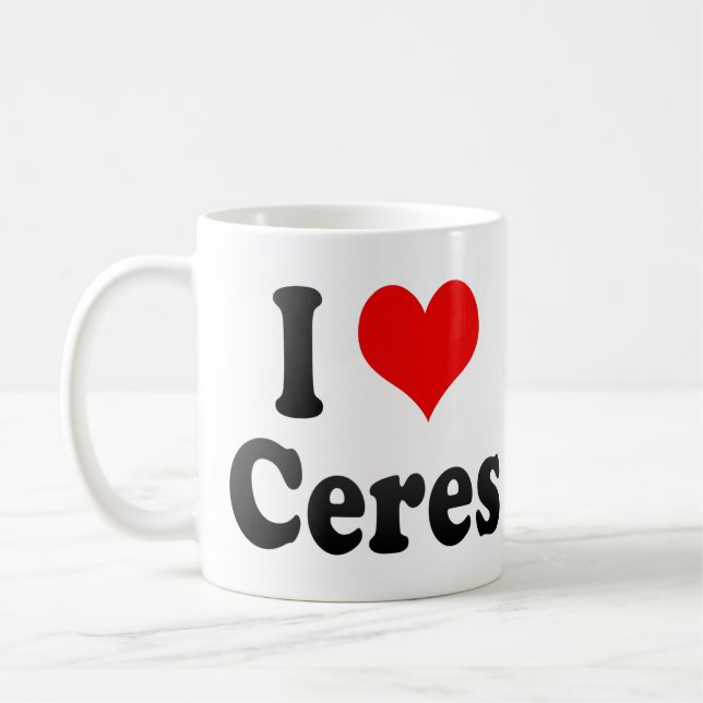 I Love Ceres, United States Coffee Mug (Left)