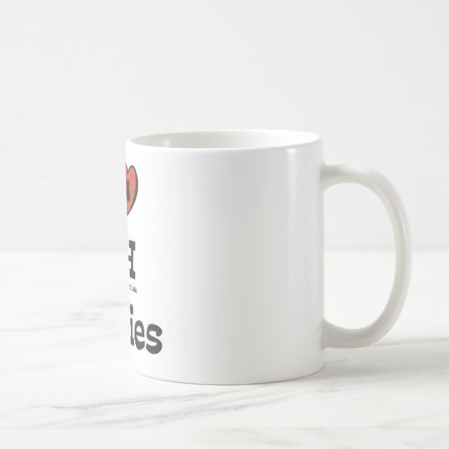 I Love CH Kitties Coffee Mug (Right)