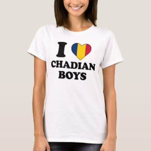 I love Chadian Boys T-Shirt