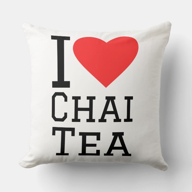 I love chai tea cushion (Front)