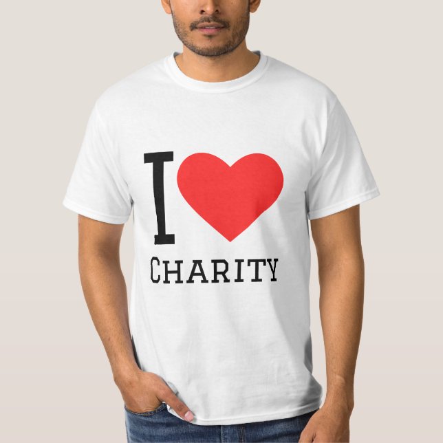I love charity T-Shirt (Front)