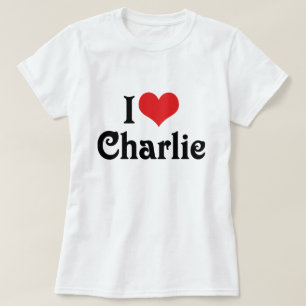 I Love Charlie T-Shirt