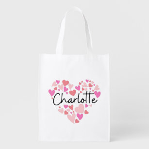 I love Charlotte Reusable Grocery Bag