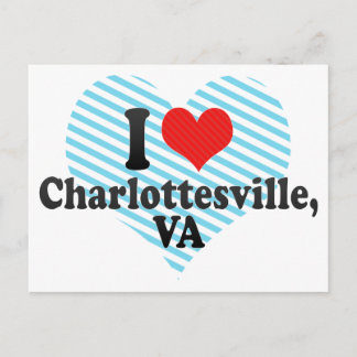 I Love Charlottesville,+VA Postcard