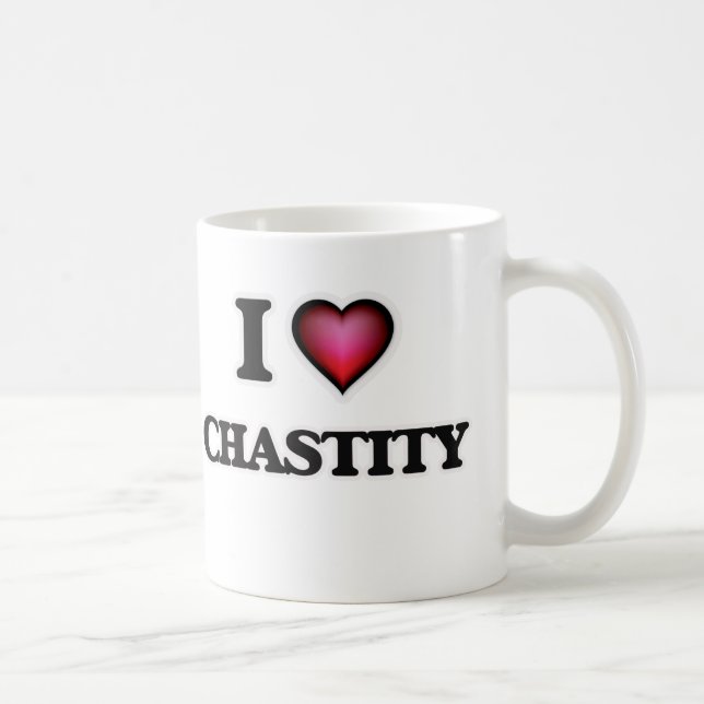 I love Chastity Coffee Mug (Right)
