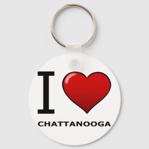 I LOVE CHATTANOOGA,TN - TENNESSEE KEY RING