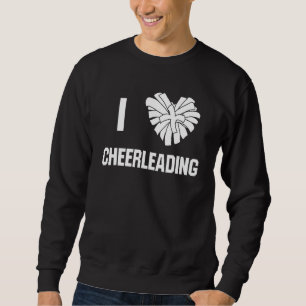 I Love Cheerleading Cheer Coach Sweatshirt
