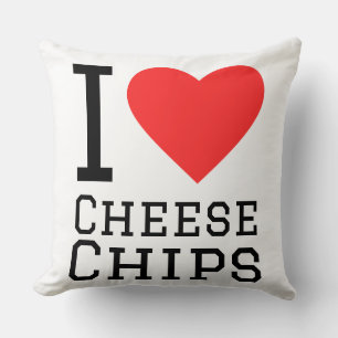 I love cheese chips  cushion