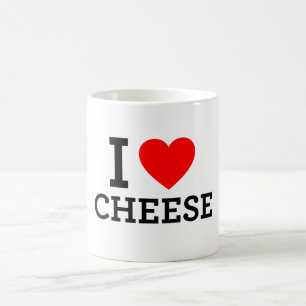 I Love Cheese Coffee Mug
