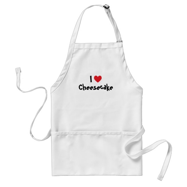 I Love Cheesecake Standard Apron (Front)