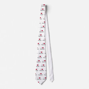 I Love Cheesecake Tie