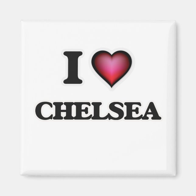 I Love Chelsea Magnet (Front)