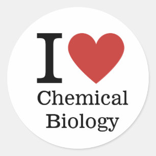 I ❤️ Love Chemical Biology STICKER