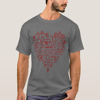 I Love Chemistry Chemist Gift T-Shirt