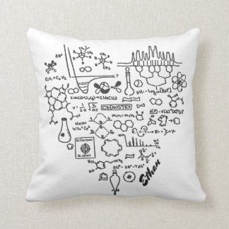 I Love Chemistry Chemist Personalised Gift Cushion