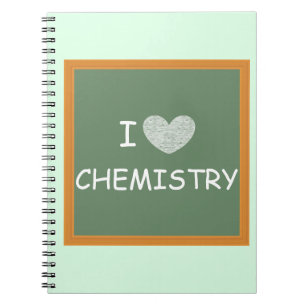 I Love Chemistry Notebook