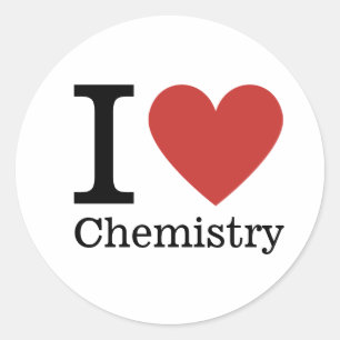 I ❤️ Love Chemistry STICKER