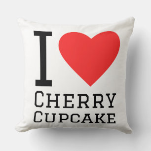 I love cherry cupcake cushion
