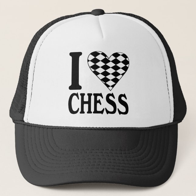 I Love Chess Hat (Front)