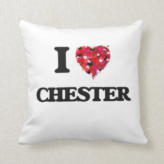 I Love Chester Cushion
