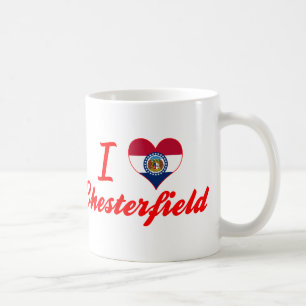 I Love Chesterfield, Missouri Coffee Mug