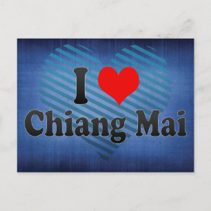 I Love Chiang Mai, Thailand Postcard