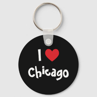 I Love Chicago Key Ring