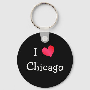 I Love Chicago Key Ring